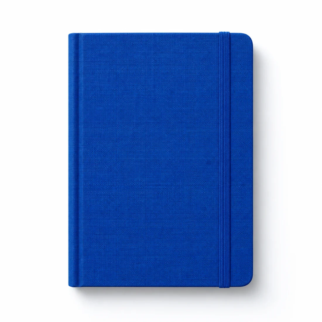 Cobalt cloth notebook