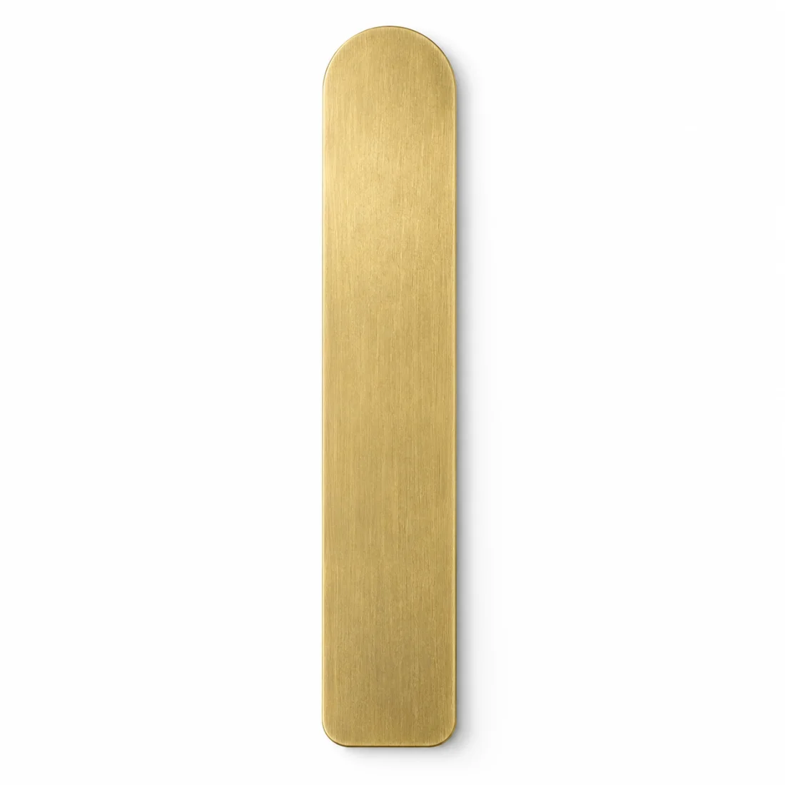 Margin Brass Bookmark — illustrative product photograph